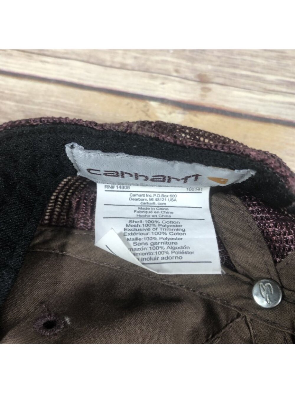 Carhartt Lot Of 4 Bundle Womens 2 T-Shirts & 2 Hats Caps Reseller Various Sizes - Picture 4 of 13